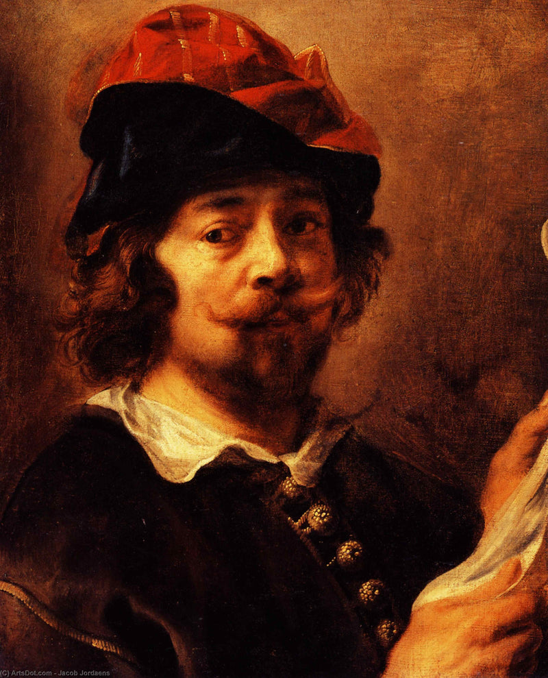 Autoportrait - Jacob Jordaens