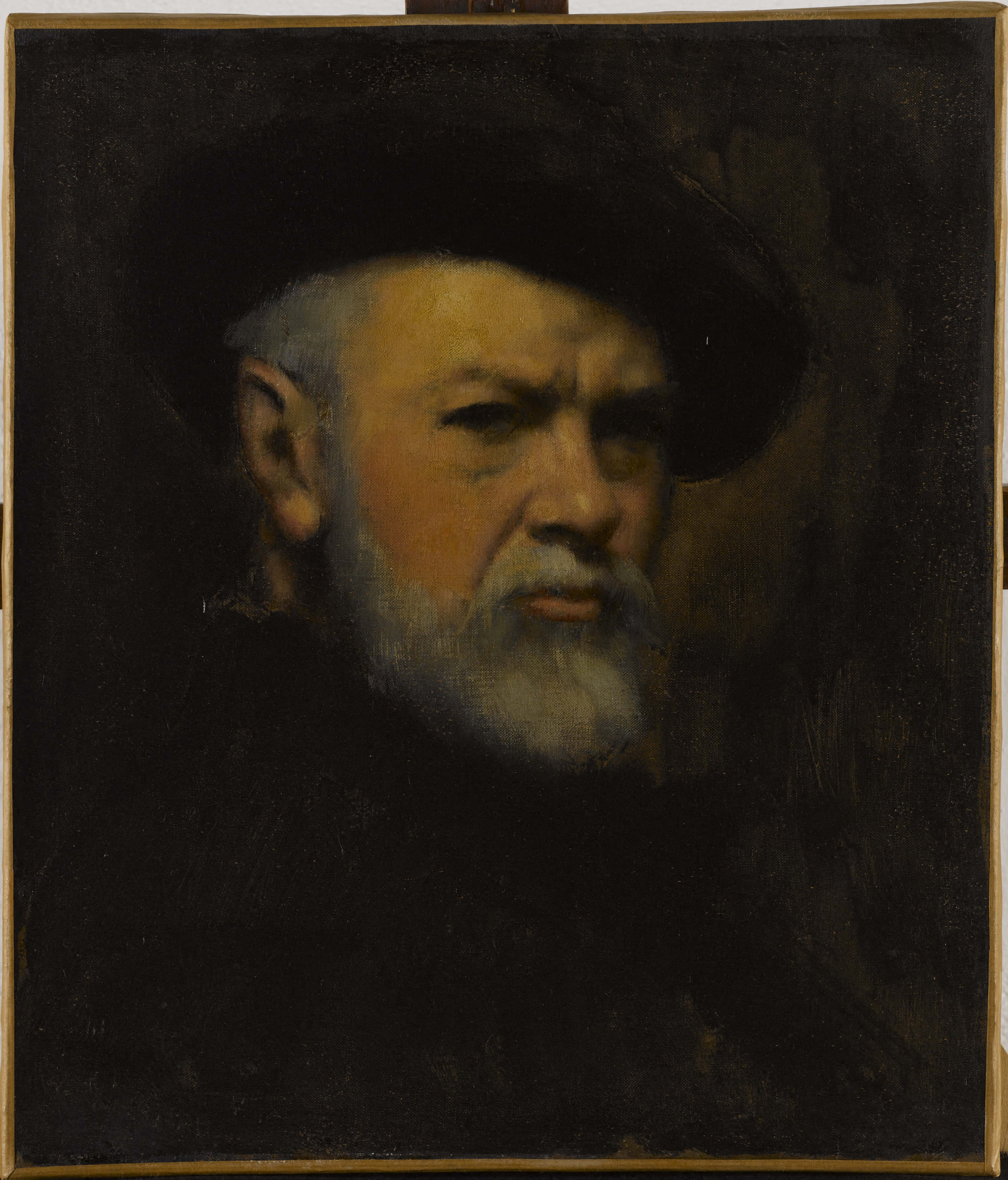 Autoportrait - Jean-Jacques Henner image 1 reproduction artisanale de tableau