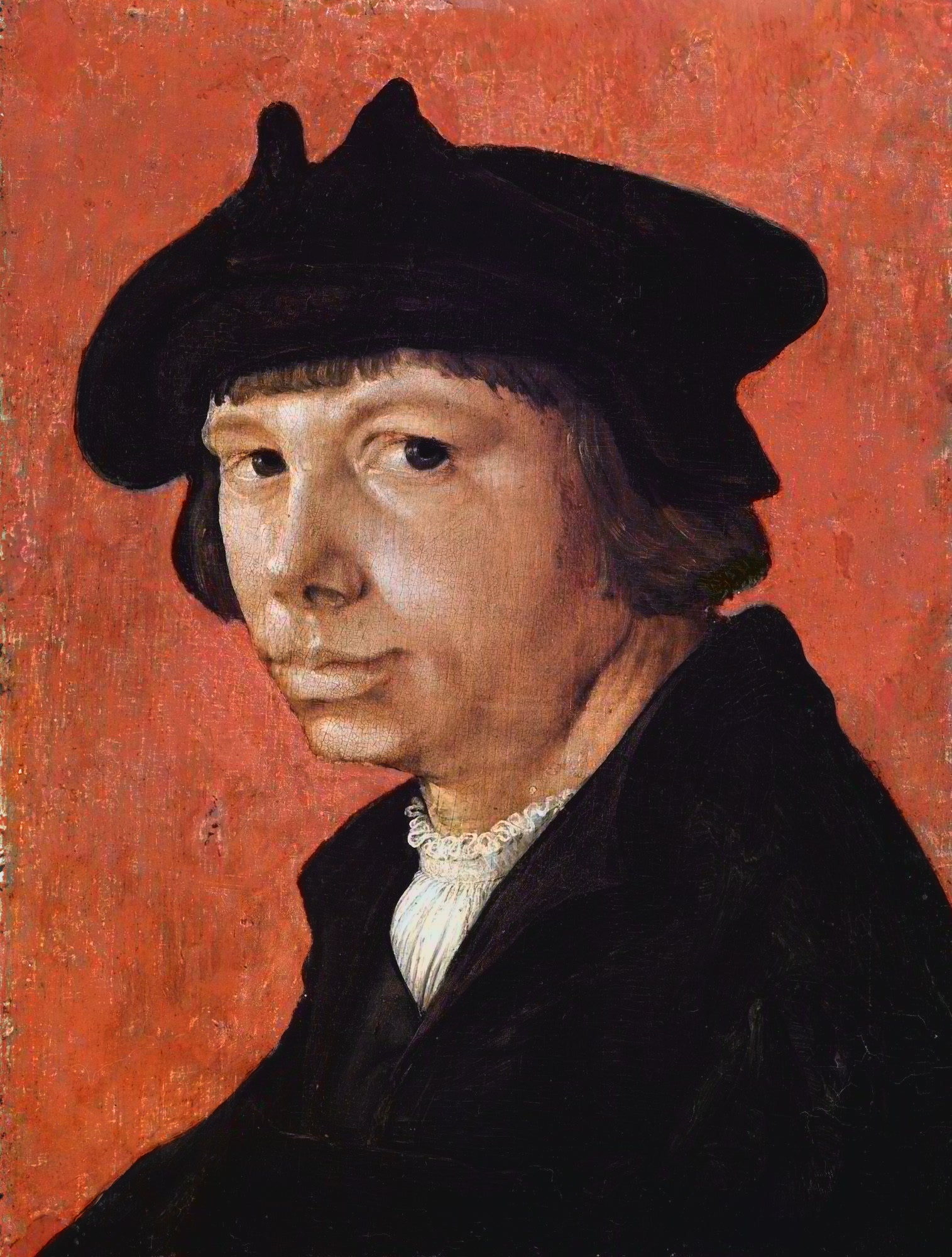 Autoportrait - Lucas van Leyden image 1 reproduction de peinture à l’huile