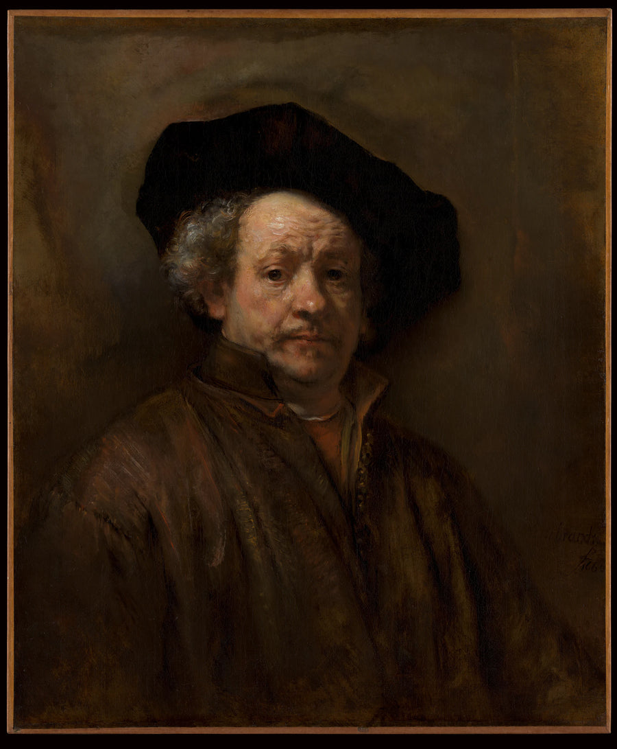 Autoportrait - Rembrandt (Rembrandt van Rijn)