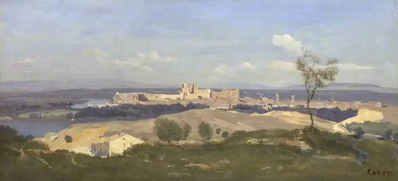 अविग्नॉन, व्यू दे वियिलेन्यू-लेस-अविग्नॉन - जीन-बैप्टिस्ट कैमिले कोरो