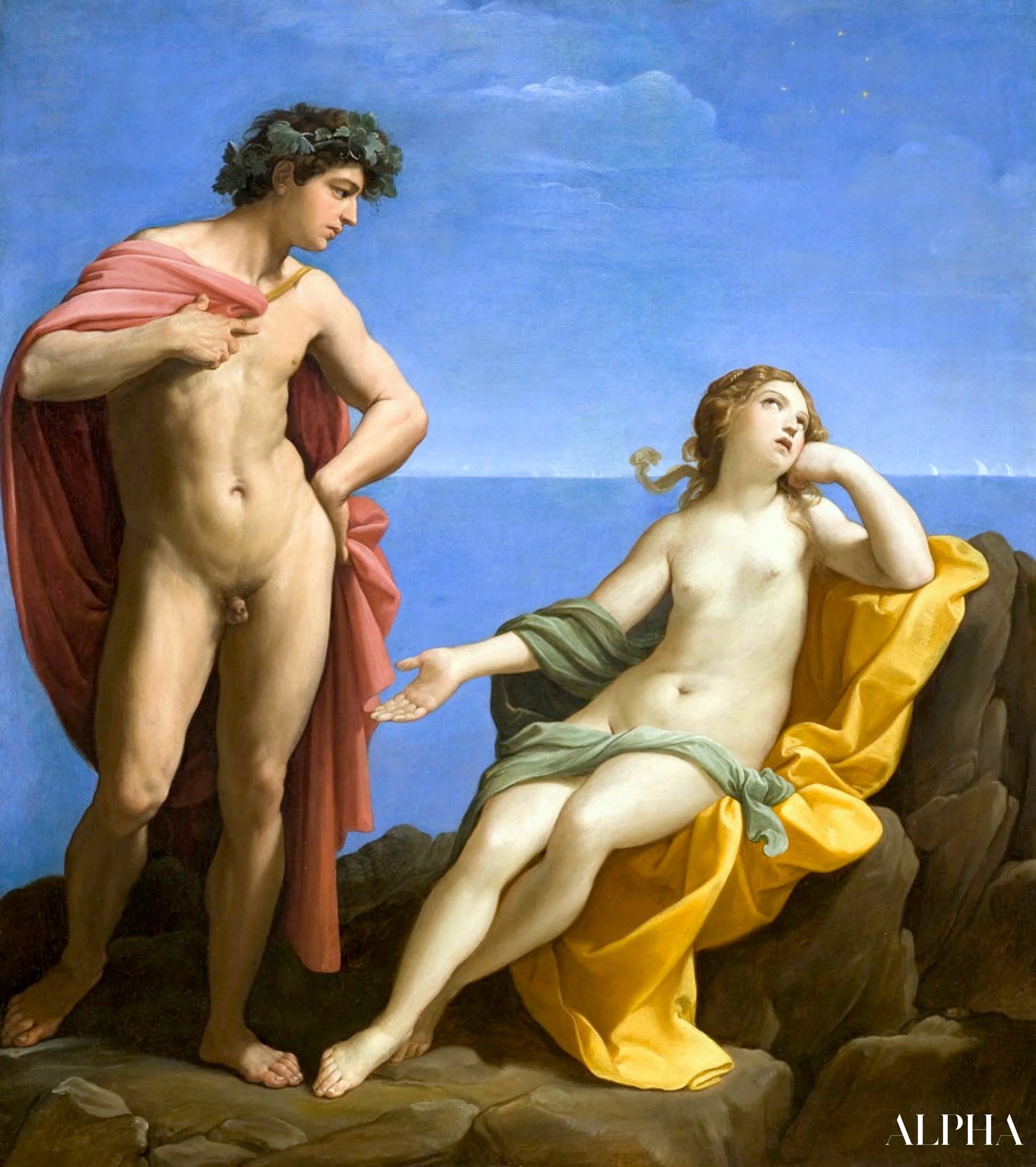 Bacchus et Ariane vers - Guido Reni Reproductions de tableaux à la peinture à l’huile
