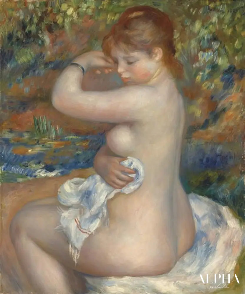 Baigneuse - Pierre-Auguste Renoir - Reproductions de tableaux et peintures haut de gamme