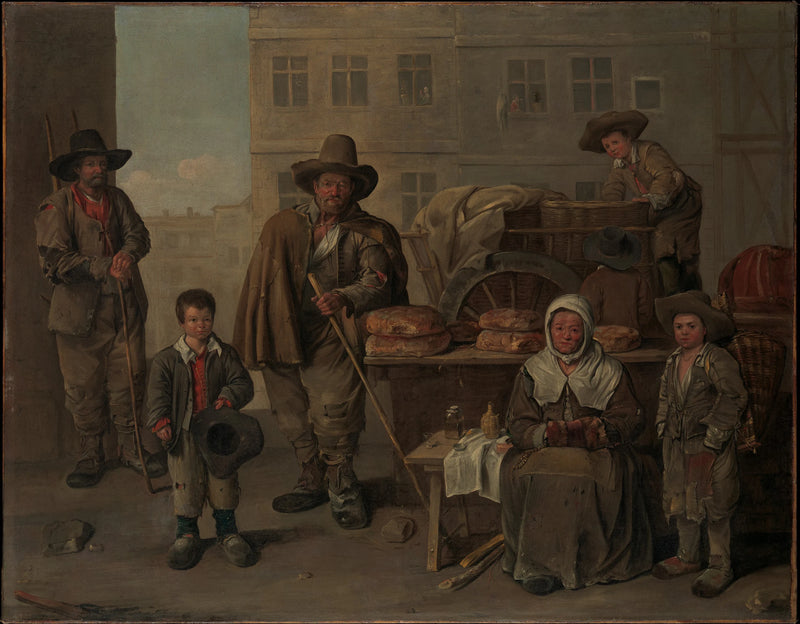 The Baker's Cart - Jean Michelin