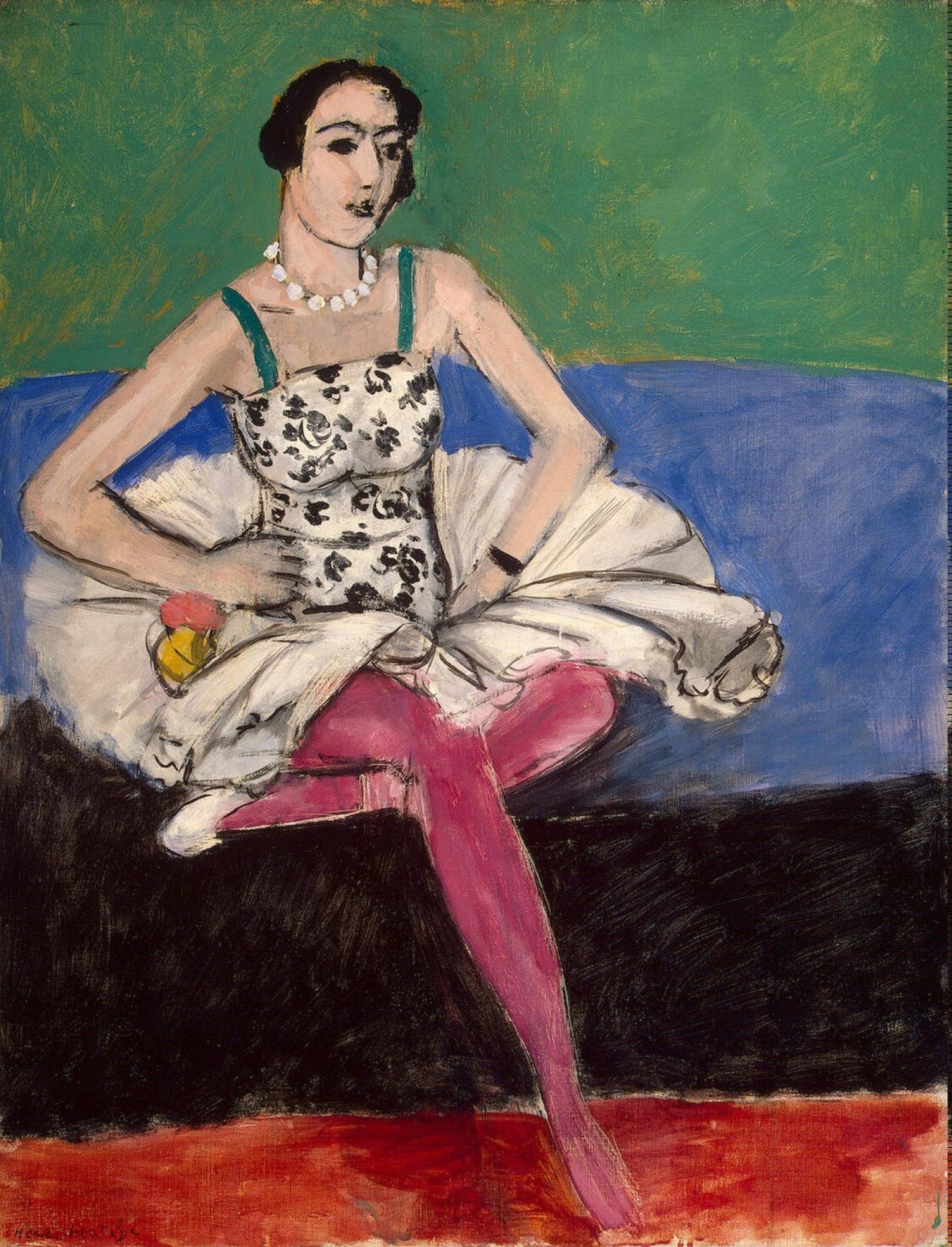 Reproduction du tableau « Ballerine - Henri Matisse » par Alpha Reproduction en peinture à l’huile