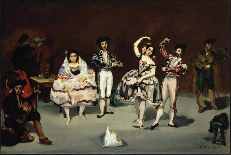 स्पेनिश बैले - Édouard Manet