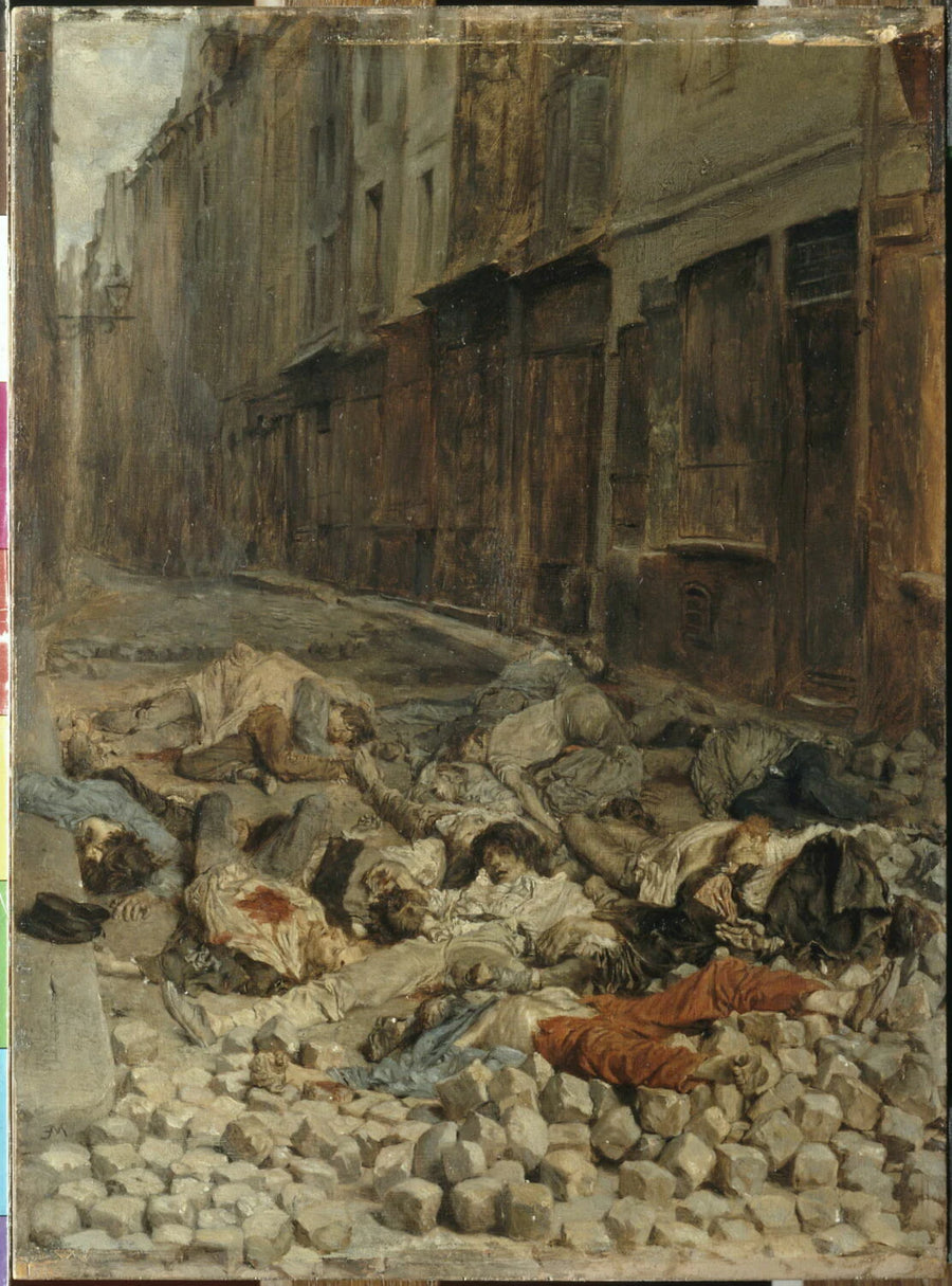 La Barricade, dit aussi Souvenir de guerre civile. Juin 1848 - Ernest Meissonier