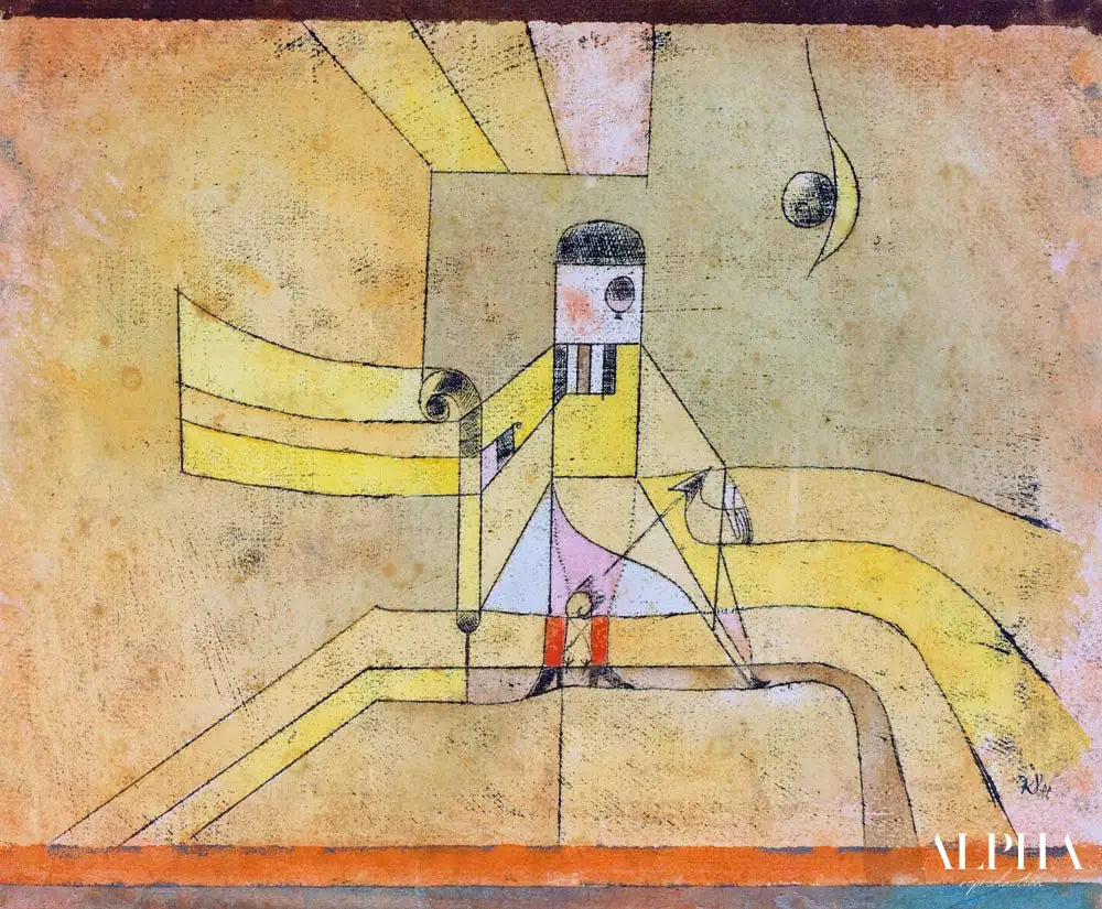 Bartolo : La vengeance, Oh ! la - Paul Klee - Reproductions de tableaux et peintures haut de gamme