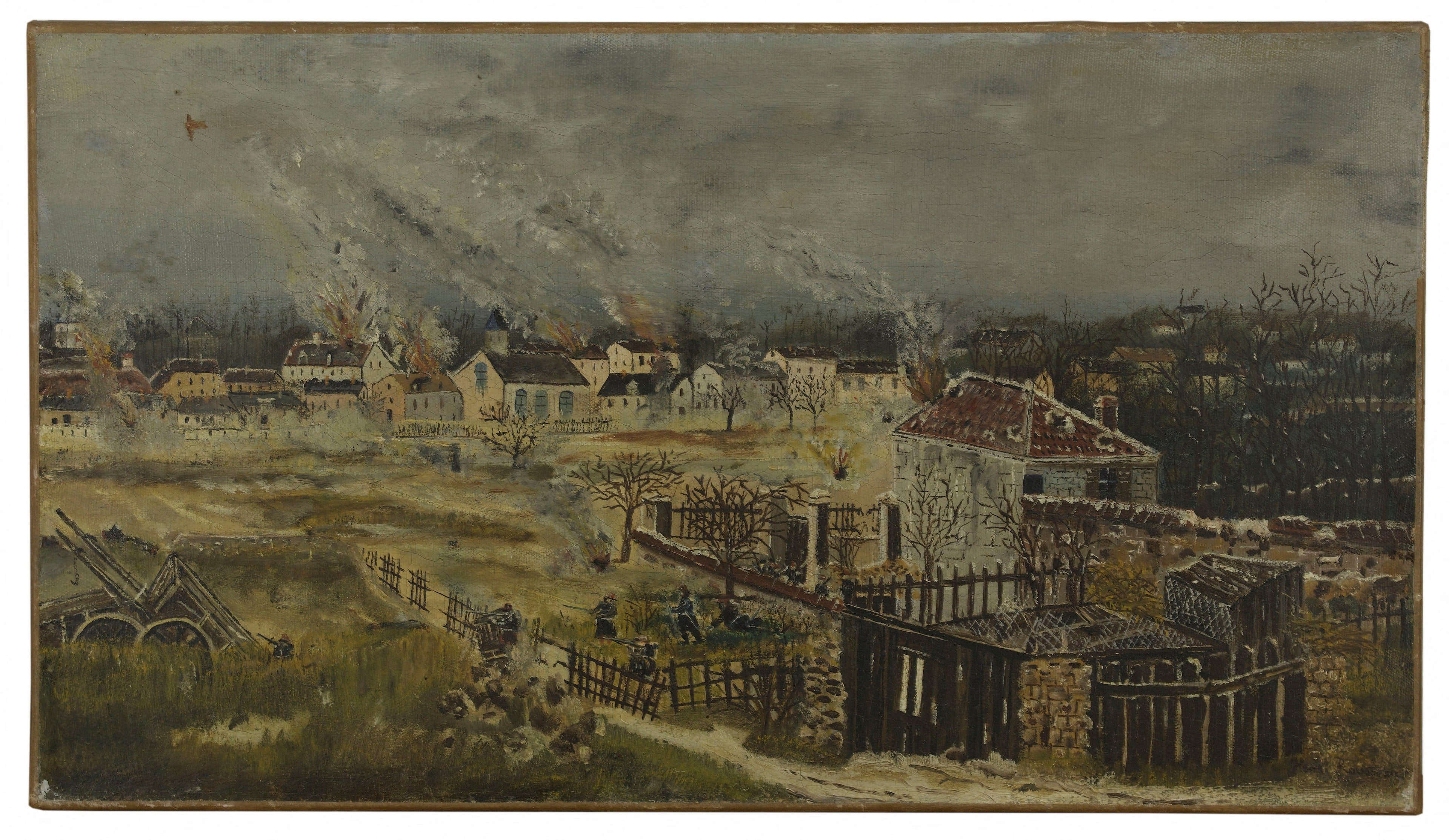 चैंपिग्नी की लड़ाई - 1870 के युद्ध का प्रकरण - हेनरी रूसो