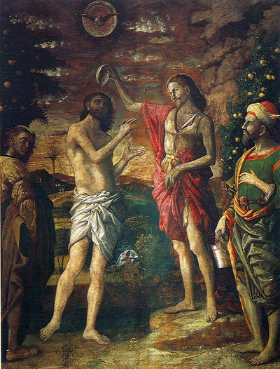 Battesimo di Cristo - Andrea Mantegna - Alpha Reproduction