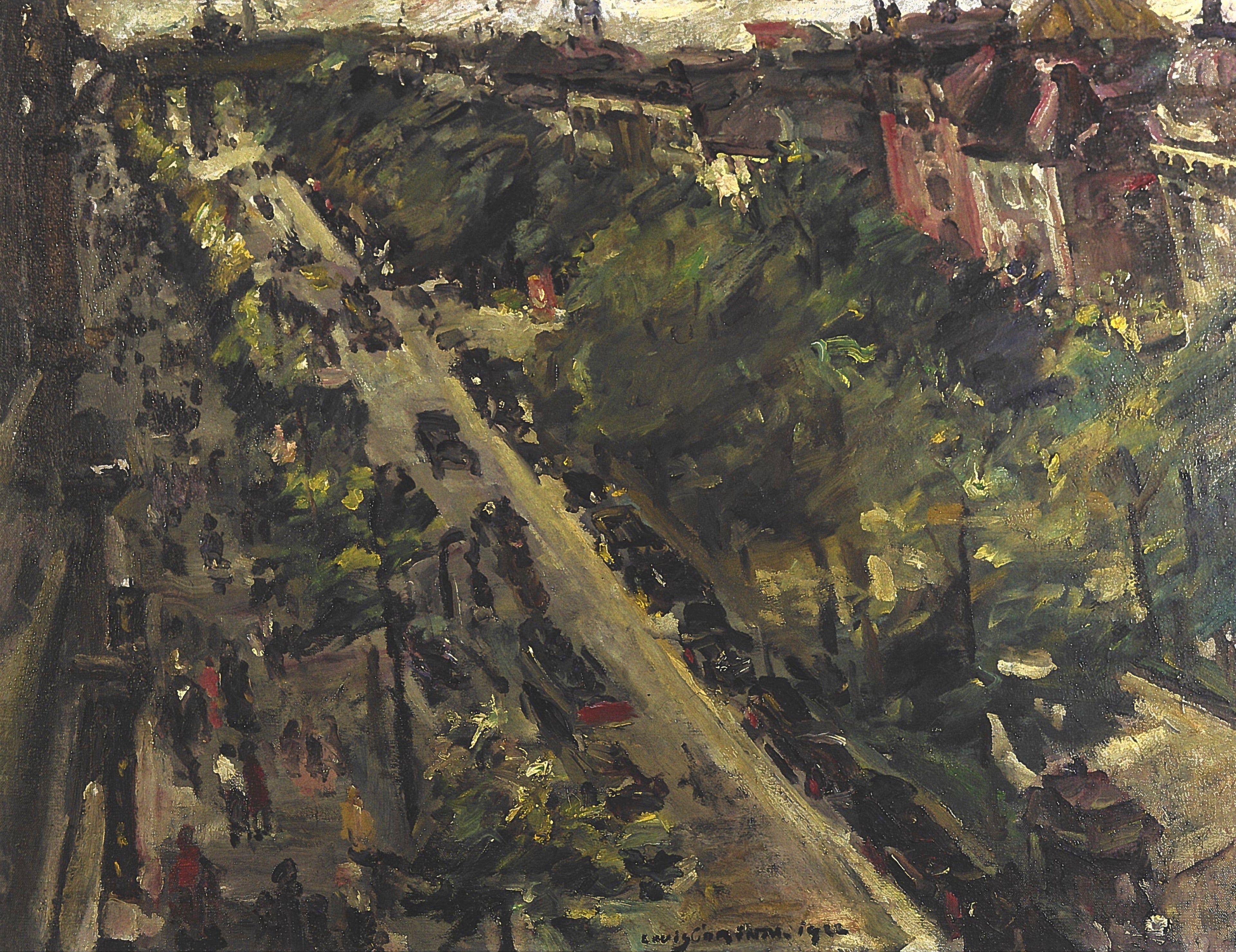 Berlin Unter den Linden - Lovis Corinth image 1 reproduction réalisée par Alpha Reproduction