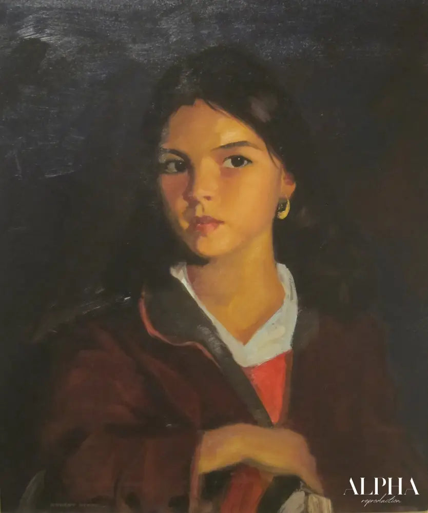 Bernardita - Robert Henri - Reproductions de tableaux et peintures haut de gamme