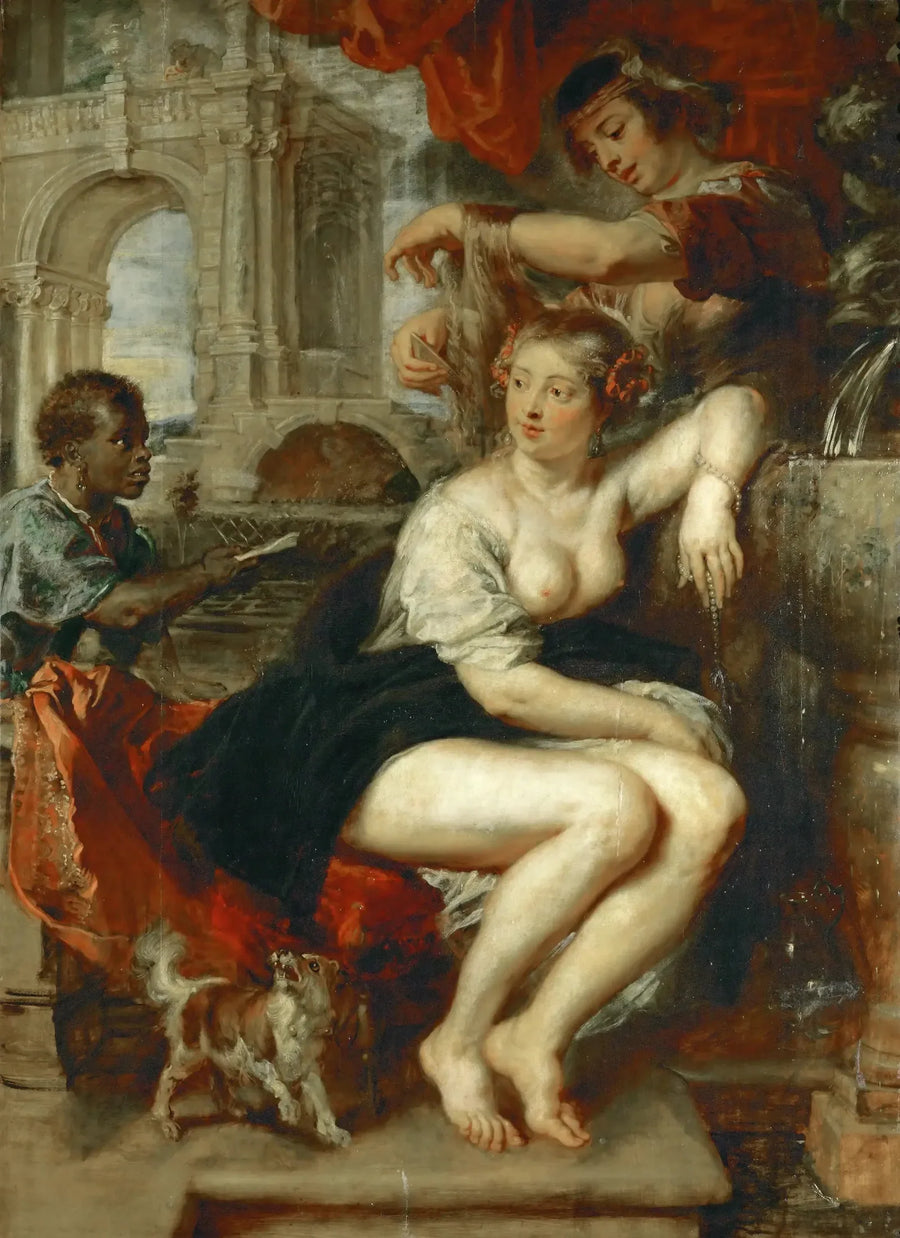 बेथसाबे फाउंटेन में - पीटर पॉल रुबेंस
