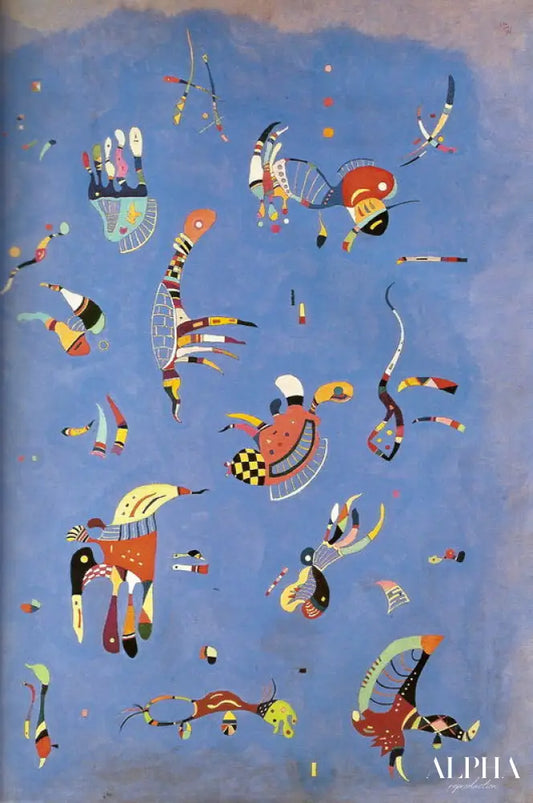 Bleu de ciel - Vassily Kandinsky - Reproductions de tableaux et peintures haut de gamme