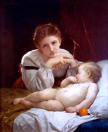 L’Ange gardien, William-Adolphe Bouguereau, 1869