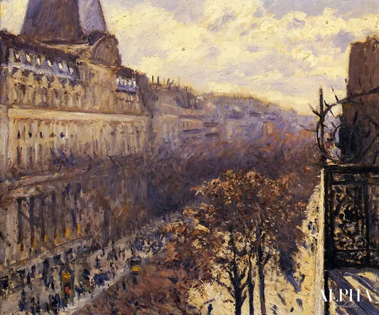 Boulevard des Italiens - Caillebotte - Reproductions de tableaux et peintures haut de gamme