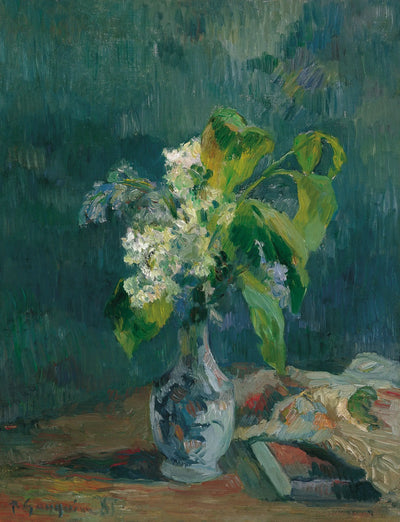 Reproduction du tableau « Bouquet de lilas - Paul Gauguin » par Alpha Reproduction en peinture à l’huile