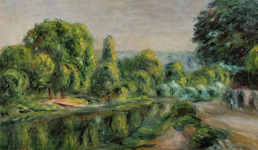 Le Bras vif à Croissy de Pierre-Auguste Renoir, 1911, Hiroshima Museum of Art B0020 – reproduction peinture à l’huile sur toile