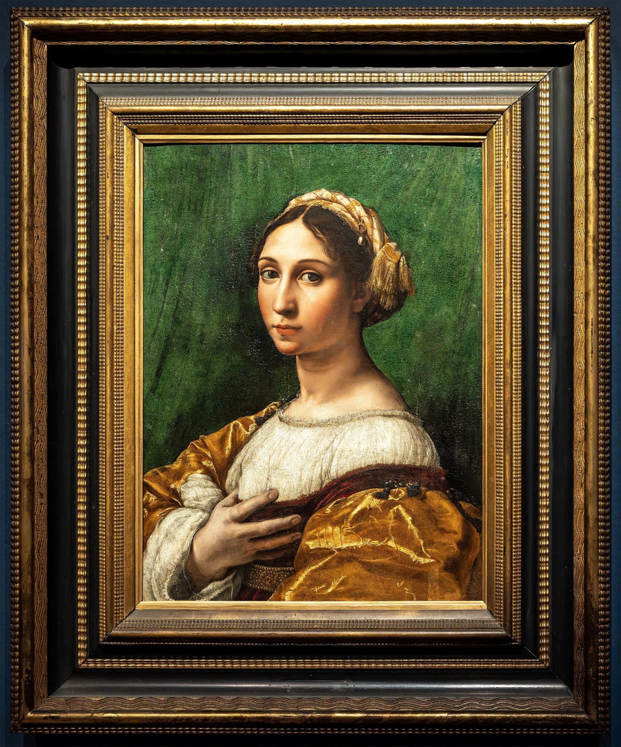 Portrait de jeune femme - Raphaël Sanzio - Réproduction huile sur toile