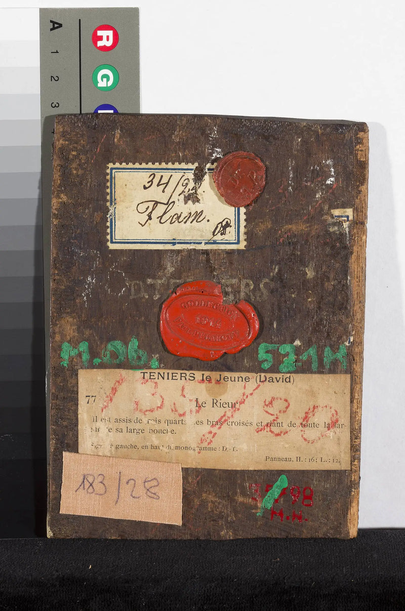 हँसते हुए लड़के का बस्ट - डेविड टेनियर्स द ज्यूने