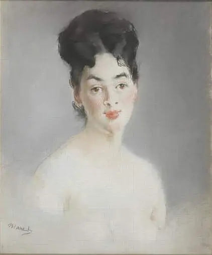युवा महिला का नग्न बस्ट - Édouard Manet
