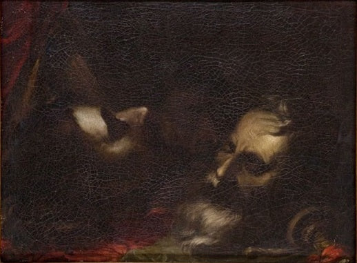 Cabezas de San Pablo y San Juan Bautista - Juan de Valdés Leal image 1 tableau peint à l’huile sur toile