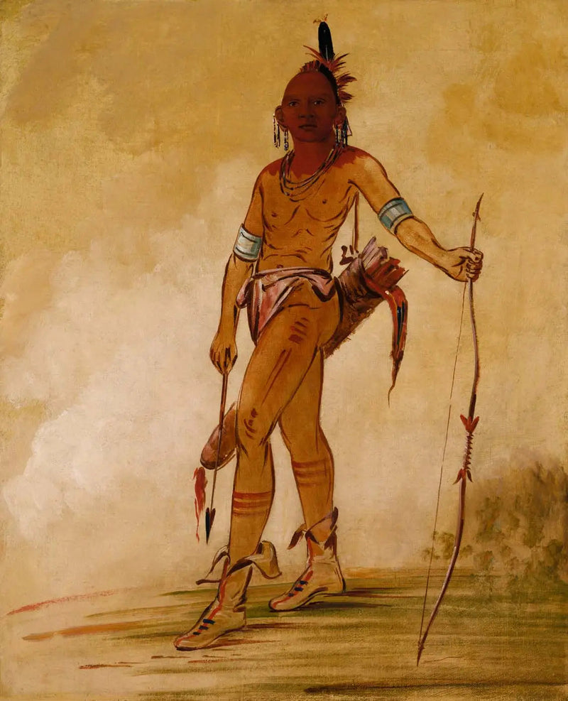 काह-हे-गा-शिंगा, पिट्ठू शेफ - जॉर्ज कैटलिन