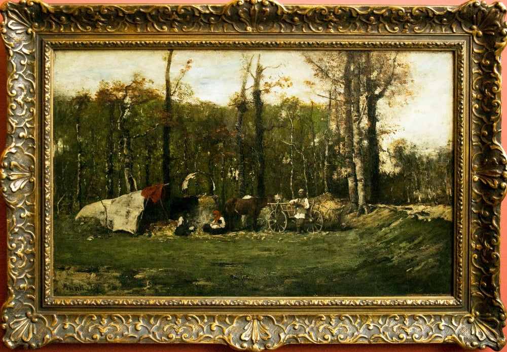Camp de gitans - Mihály Munkácsy image 1 tableau peint à l’huile sur toile