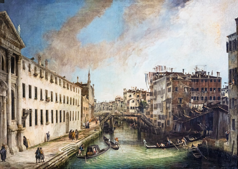 Le Rio dei Mendicanti - Canaletto
