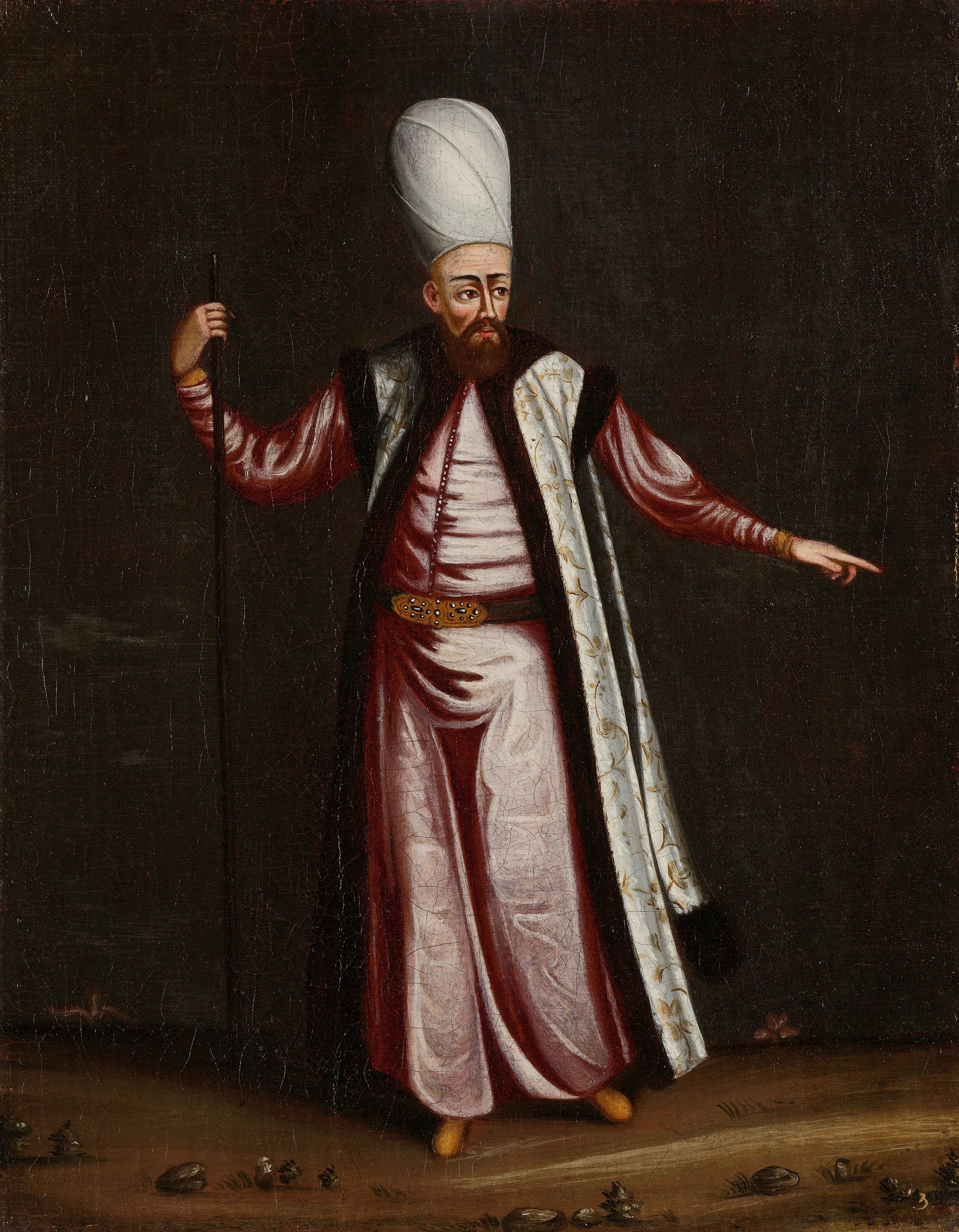 Le Capoudji Bachi, portier en chef du Sérail - Jean-Baptiste van Mour