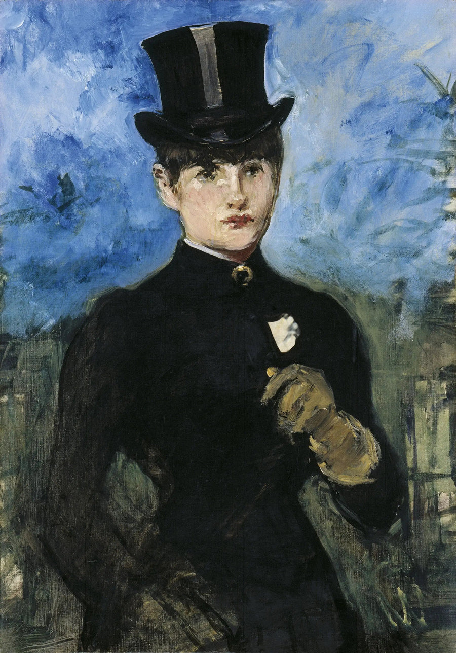 घुड़सवार, सामने से - Édouard Manet