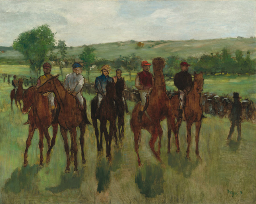 Les cavaliers - Edgar Degas