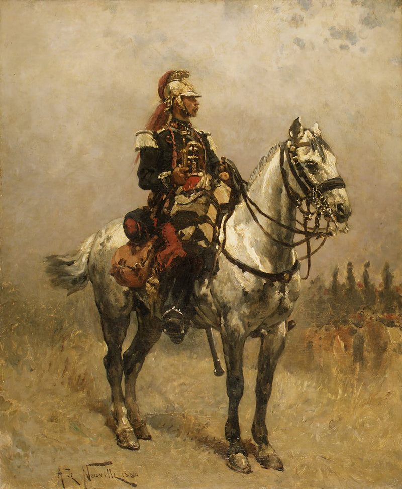 A Cavalryman - Alphonse-Marie-Adolphe de Neuville