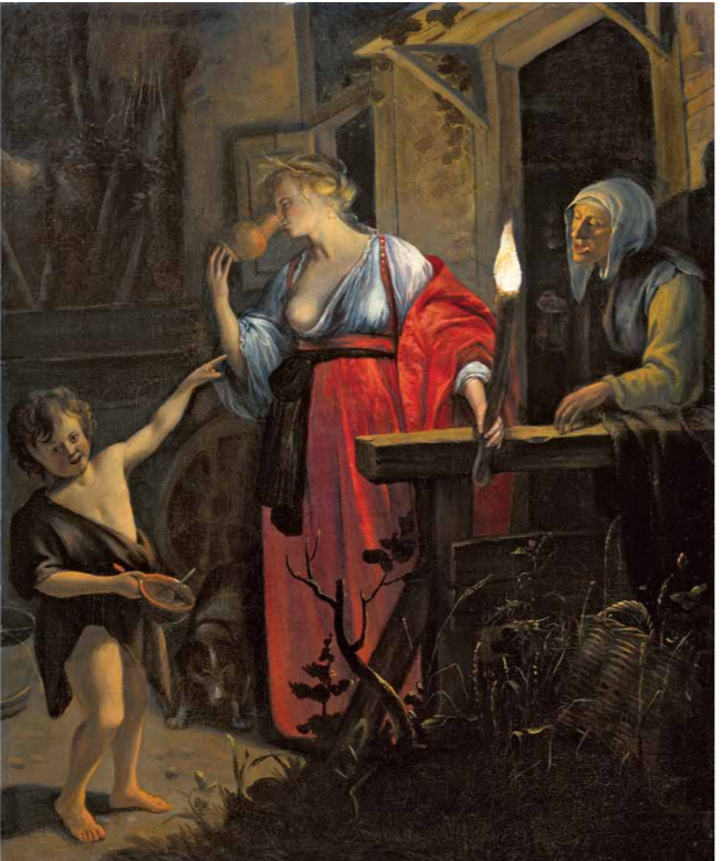 Cérès à la recherche de Proserpine - Jan Steen image 1 tableau peint à l’huile sur toile