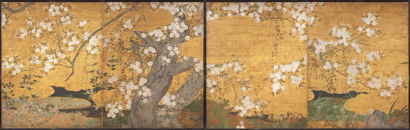 Cerisier en fleurs - Hasegawa Kyūzō