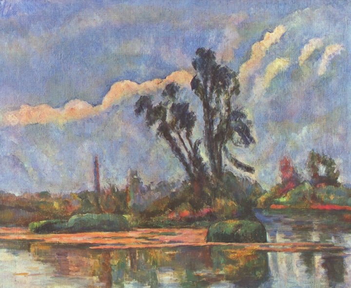 बोर्ड्स डे ल'ओइस, 1888 - Paul Cézanne