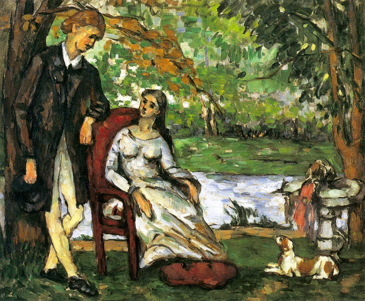 वार्तालाप, 1872 -1873 - Paul Cézanne