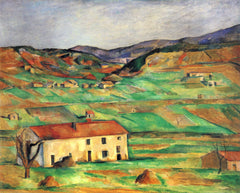 गार्डेन का परिवेश, 1886 -1890 - Paul Cézanne