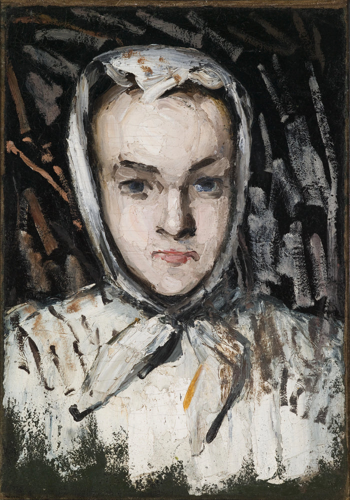 कलाकार की बहन मैरी सेज़ेन का पोर्ट्रेट, 1866 -1867 - Paul Cézanne