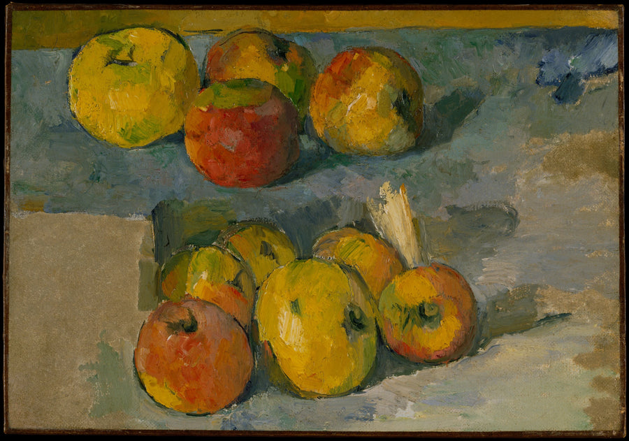 Quelques pommes 1877–1879 de Paul Cézanne au Metropolitan Museum – reproduction peinture à l’huile sur toile