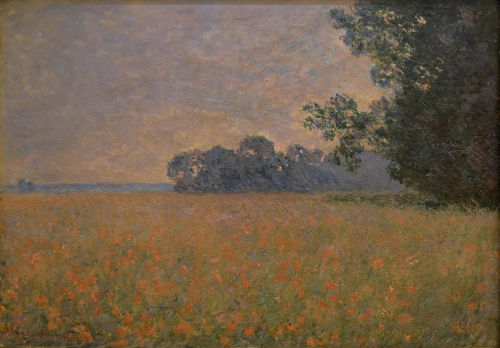 पोस्ता जई का खेत W1258 - क्लाउड मोनेट