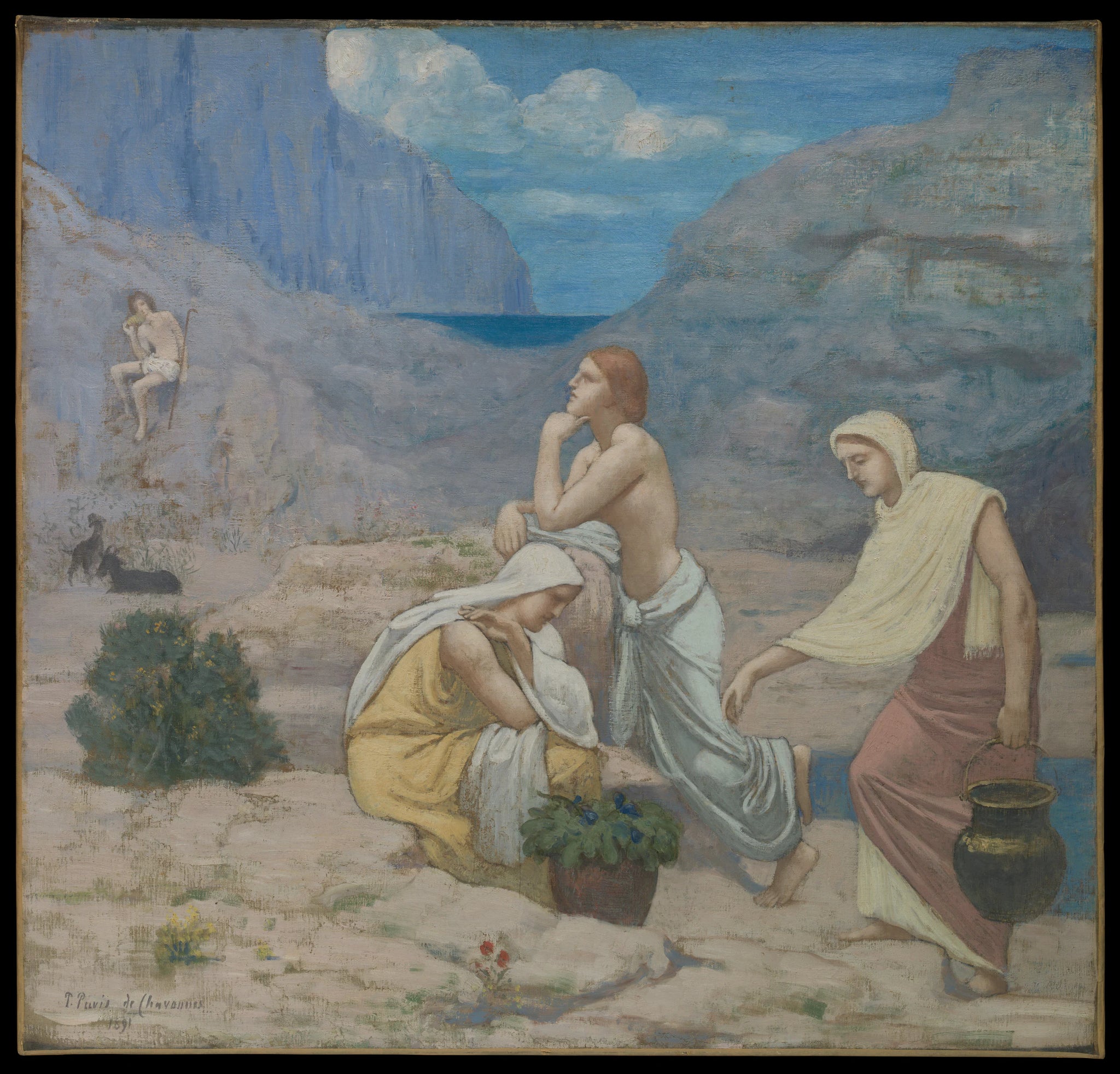 La Chanson du berger - Pierre Puvis de Chavannes