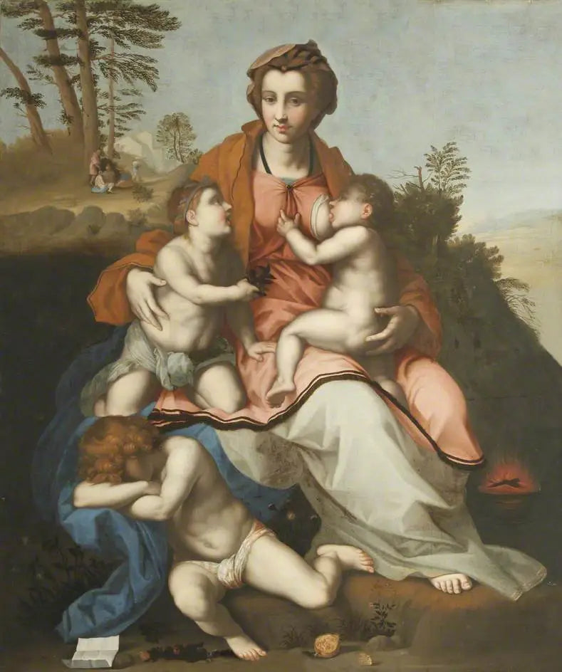 Charité - Andrea del Sarto image 1 reproduction réalisée par Alpha Reproduction