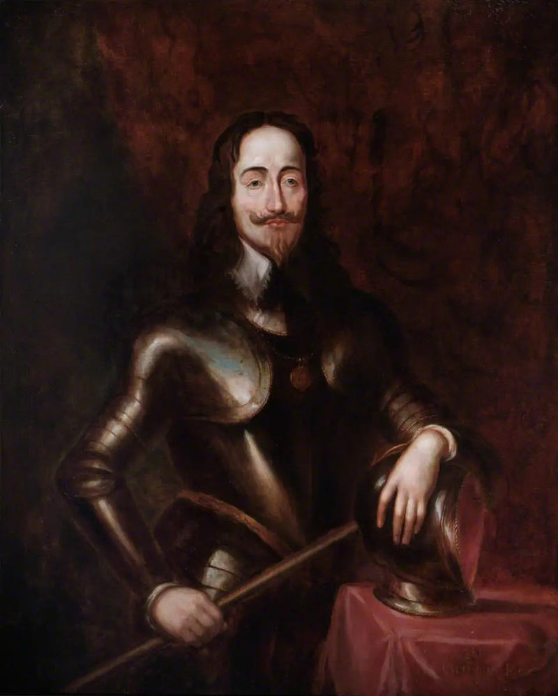 चार्ल्स प्रथम (1600-1649), कवच में - Antoine van Dyck