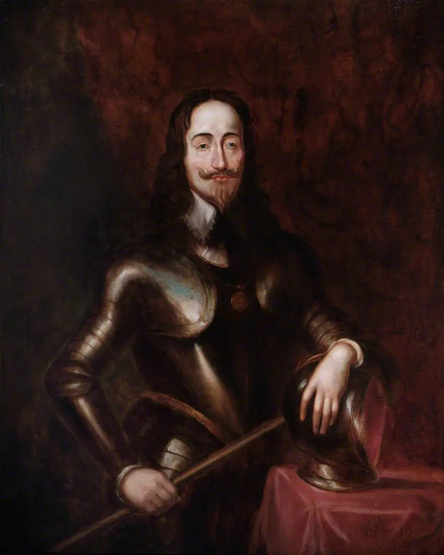 चार्ल्स प्रथम (1600-1649), कवच में - Antoine van Dyck