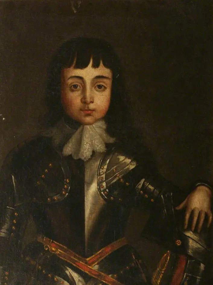 चार्ल्स II (1630–1685), बच्चा (एक समूह चित्र के विवरण का संस्करण) - एंटोनी वैन डाइक