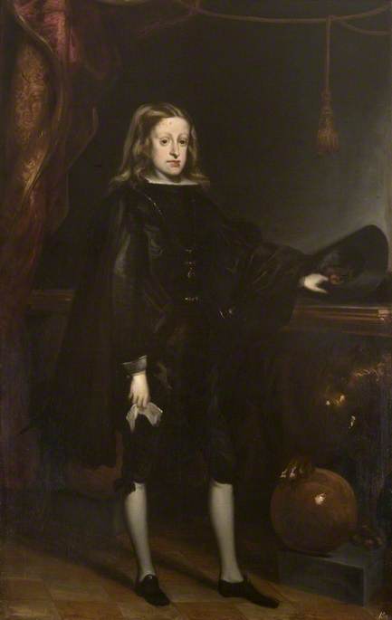 Charles II (1661-1700), roi d'Espagne - Juan Carreño de Miranda image 1 reproduction de peinture à l’huile