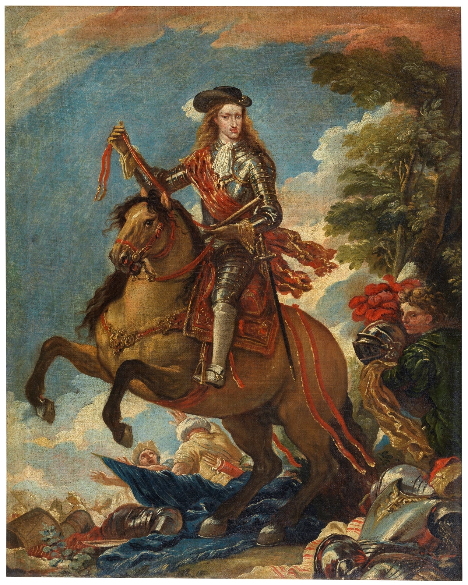 Charles II à cheval - Luca Giordano - Alpha Reproduction