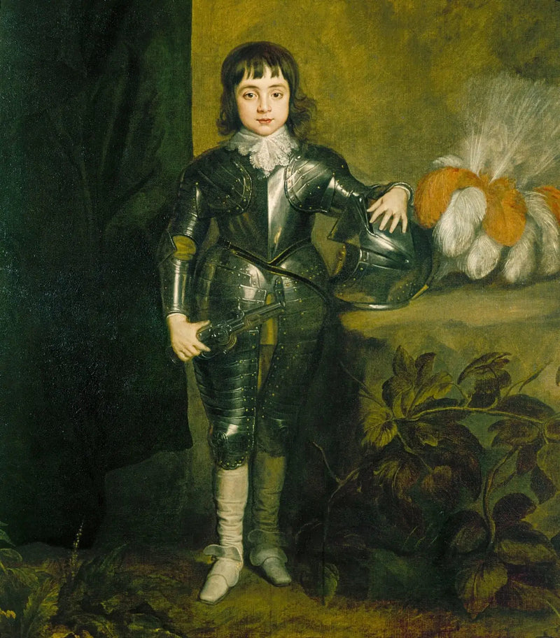 चार्ल्स II जब वह गैलेस का प्रिंस था (1630-1685) - Antoine van Dyck