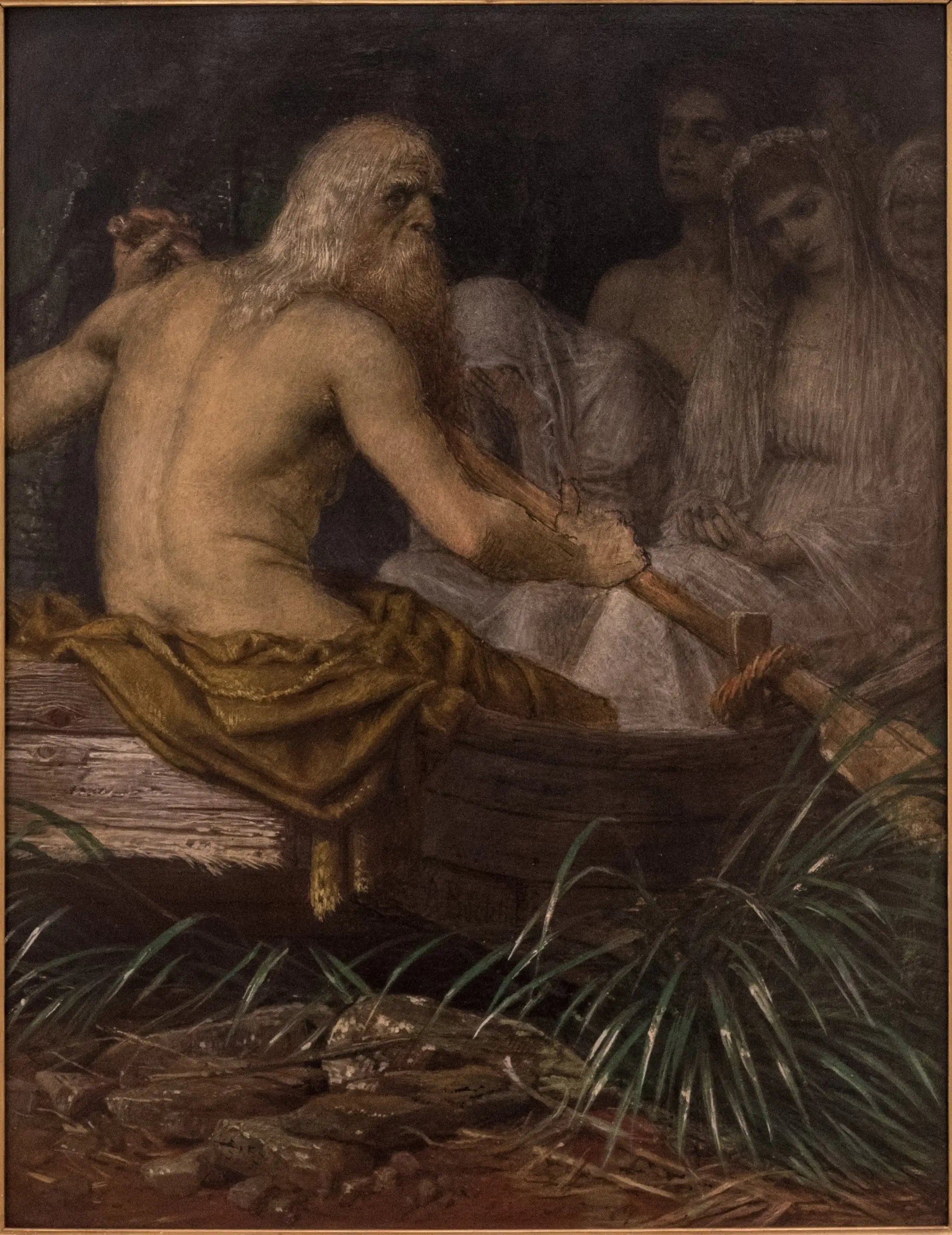 Charon - Arnold Böcklin image 1 reproduction d’œuvre d’art à l’huile